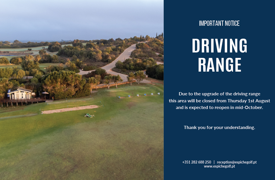 driving range notice